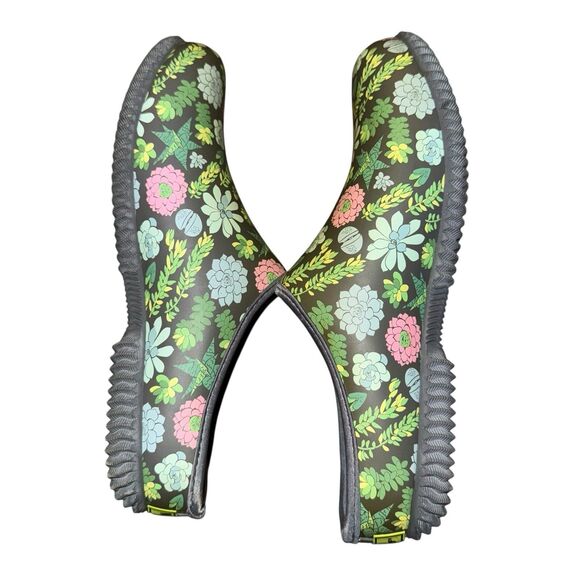 Western‎ Chief Garden Clogs Floral Plants Waterproof Size 10 - Picture 4 of 6